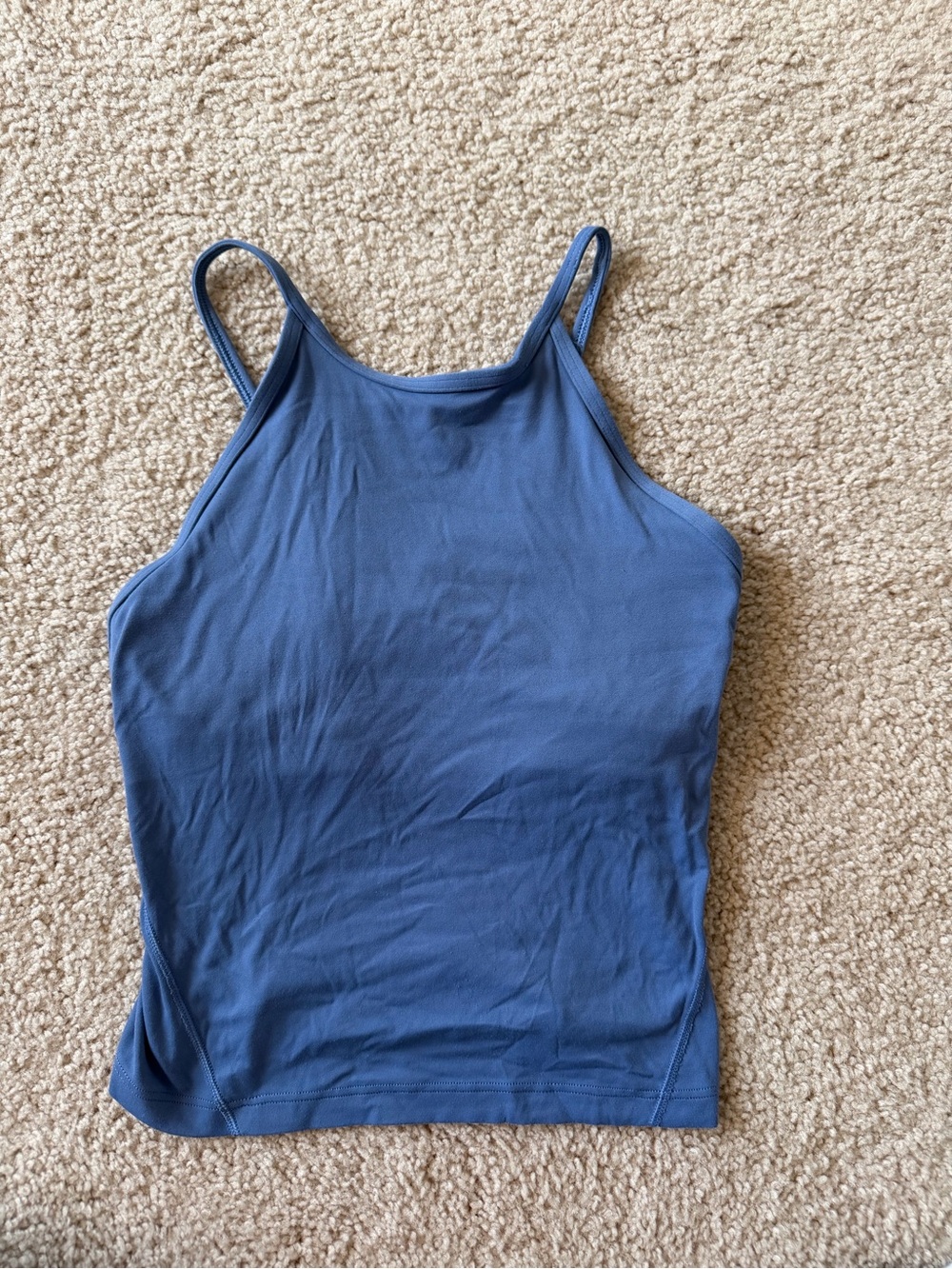 lululemon athletica Blue High-Neck tank size 2